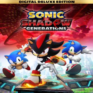 SONIC X SHADOW GENERATIONS EDIÇÃO DIGITAL DELUXE XBOX ONE E SERIES X|S