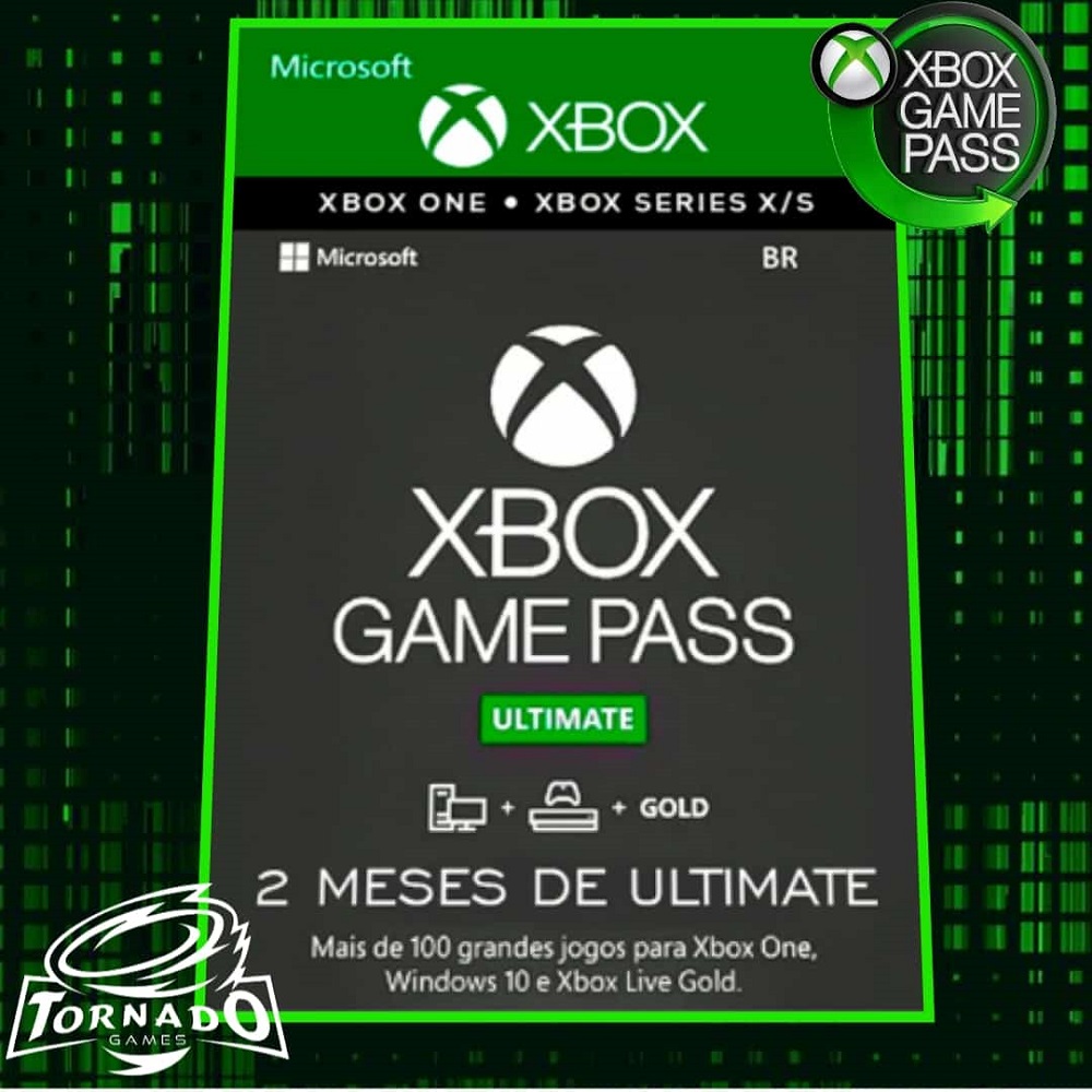 Cartão Xbox Game Pass Ultimate 1 Mês (Formato Digital)