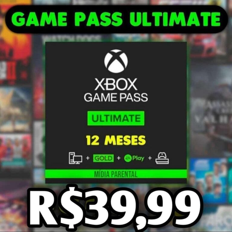 PROMOÇÃO GAME PASS 12 MESES