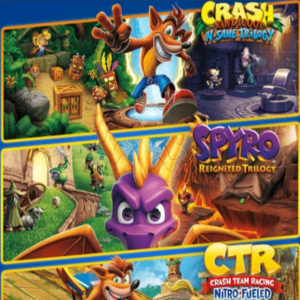 CRASH BANDICOOT 4 + TRILOGY + CTR + SPYROX XBOX ONE E SERIES X|S